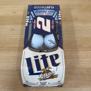 Rusty Wallace Collectible Dunlop DDH 110 6 Golf Balls Sealed New Old Stock